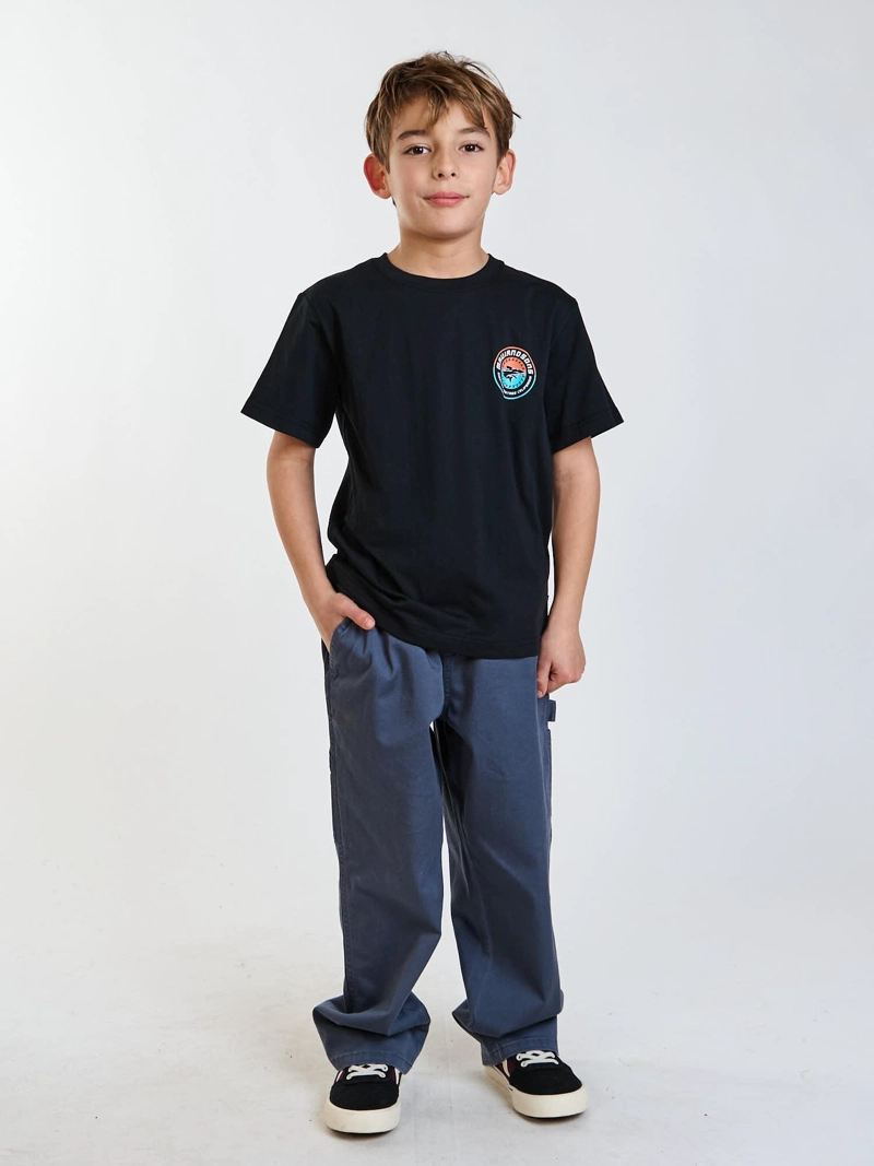 POLERA MC SHILD NEGRO INFANTIL MAUI AND SONS - 7