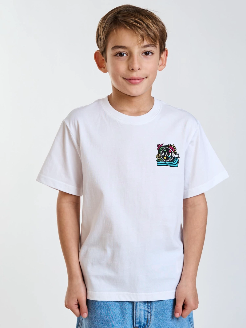 POLERA MC SPIRIT BLANCO INFANTIL MAUI AND SONS - 1