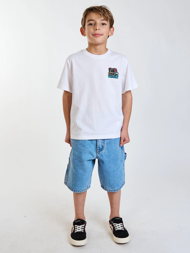 POLERA MC SPIRIT BLANCO INFANTIL MAUI AND SONS - 7