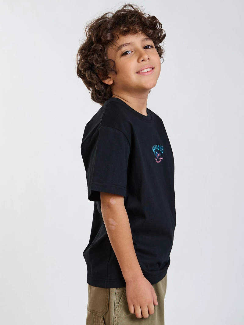 POLERA MC VENICE NEGRO INFANTIL MAUI AND SONS - 3