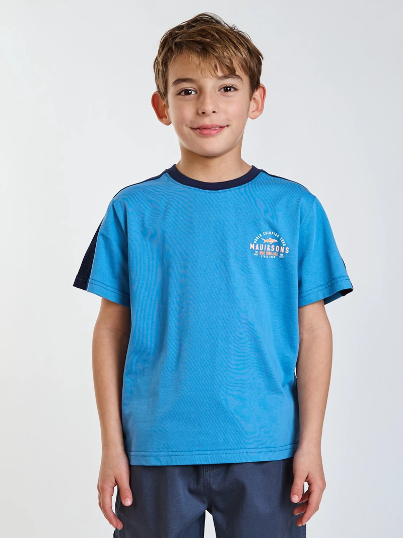 POLERA MC RIDER AZUL INFANTIL MAUI AND SONS - 1
