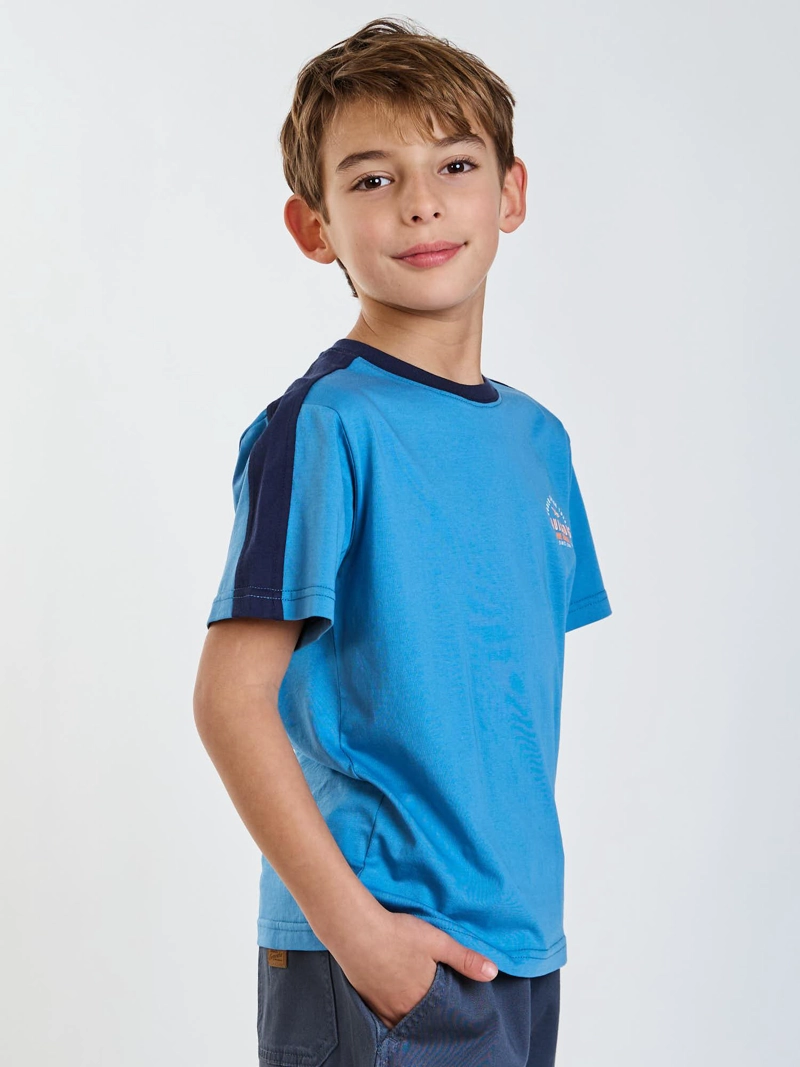 POLERA MC RIDER AZUL INFANTIL MAUI AND SONS - 3