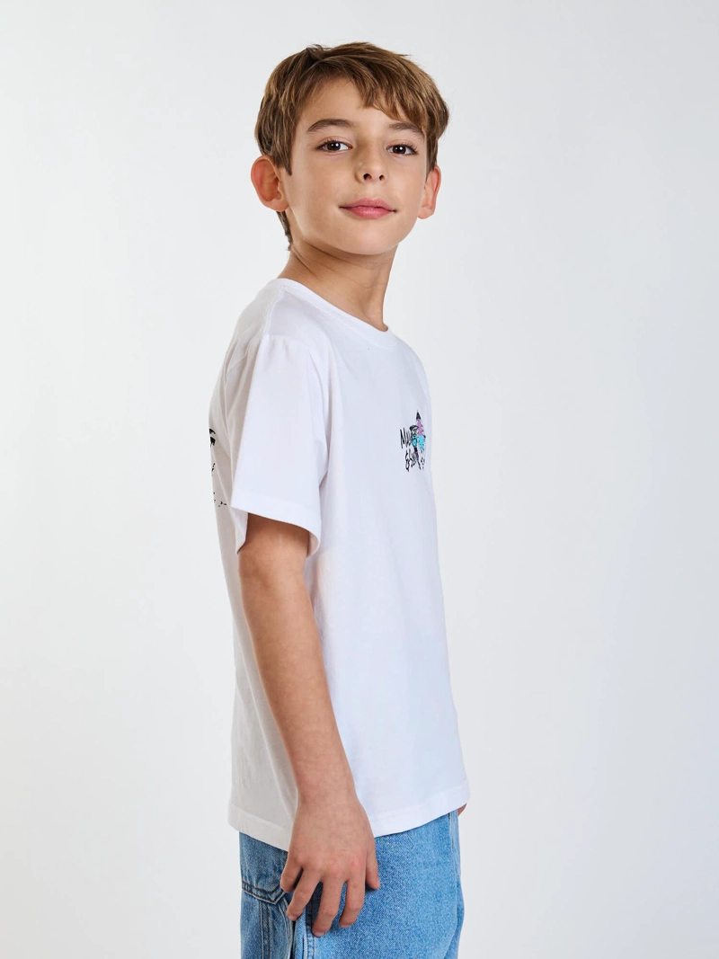 POLERA MC MALIBU BLANCO INFANTIL MAUI AND SONS - 3