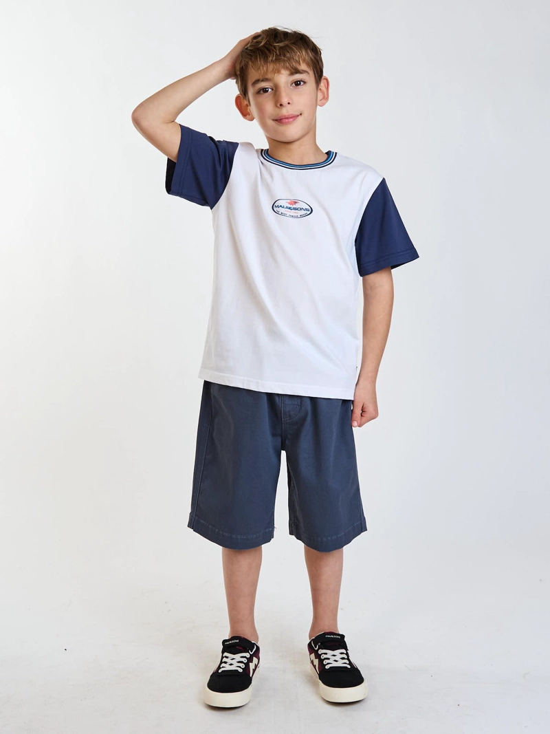 POLERA MC MANA BLANCO INFANTIL MAUI AND SONS - 7