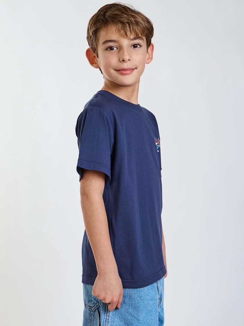 POLERA MC HIGHWAY AZUL INFANTIL MAUI AND SONS - 3