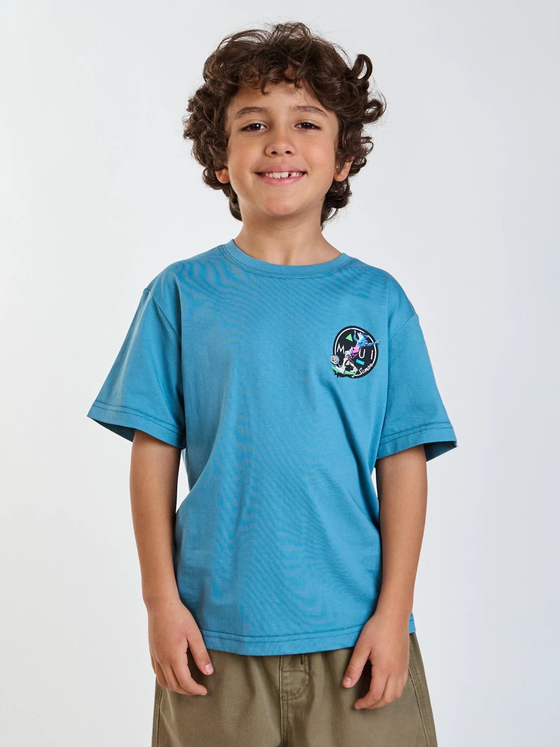 POLERA MC SUNSET CELESTE INFANTIL MAUI AND SONS - 1