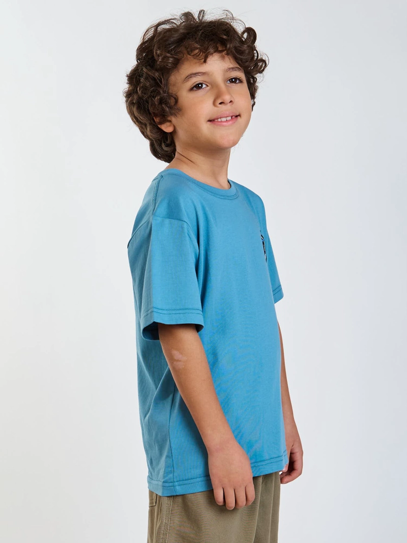 POLERA MC SUNSET CELESTE INFANTIL MAUI AND SONS - 3