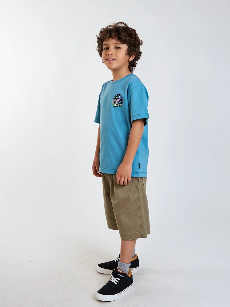 POLERA MC SUNSET CELESTE INFANTIL MAUI AND SONS - 7