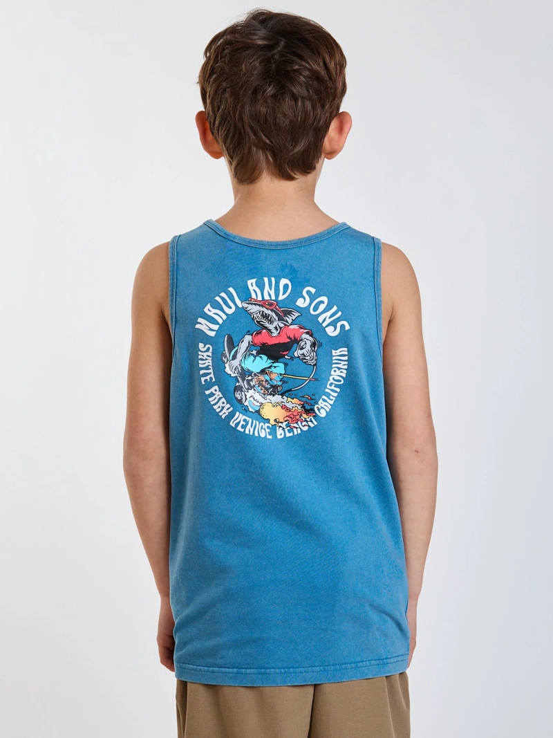 POLERA SM SKATE CELESTE INFANTIL MAUI AND SONS - 2