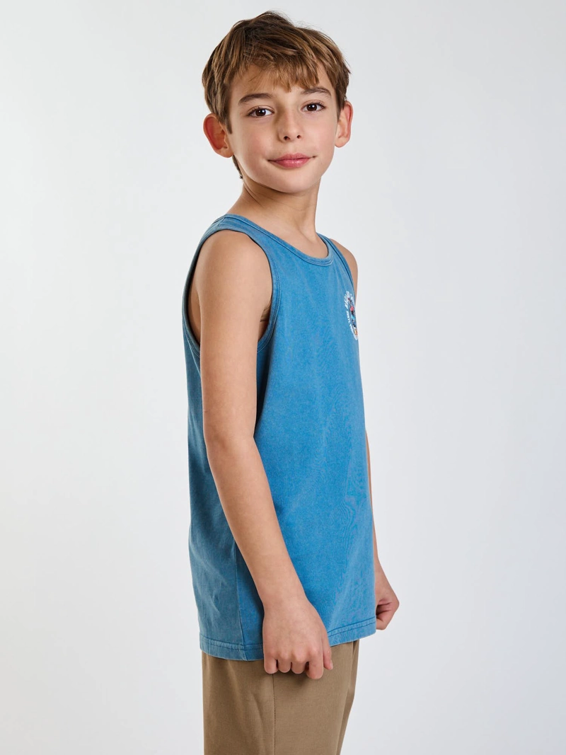 POLERA SM SKATE CELESTE INFANTIL MAUI AND SONS - 3