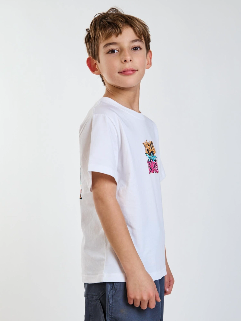 POLERA MC SUNSET BLANCO INFANTIL MAUI AND SONS - 3