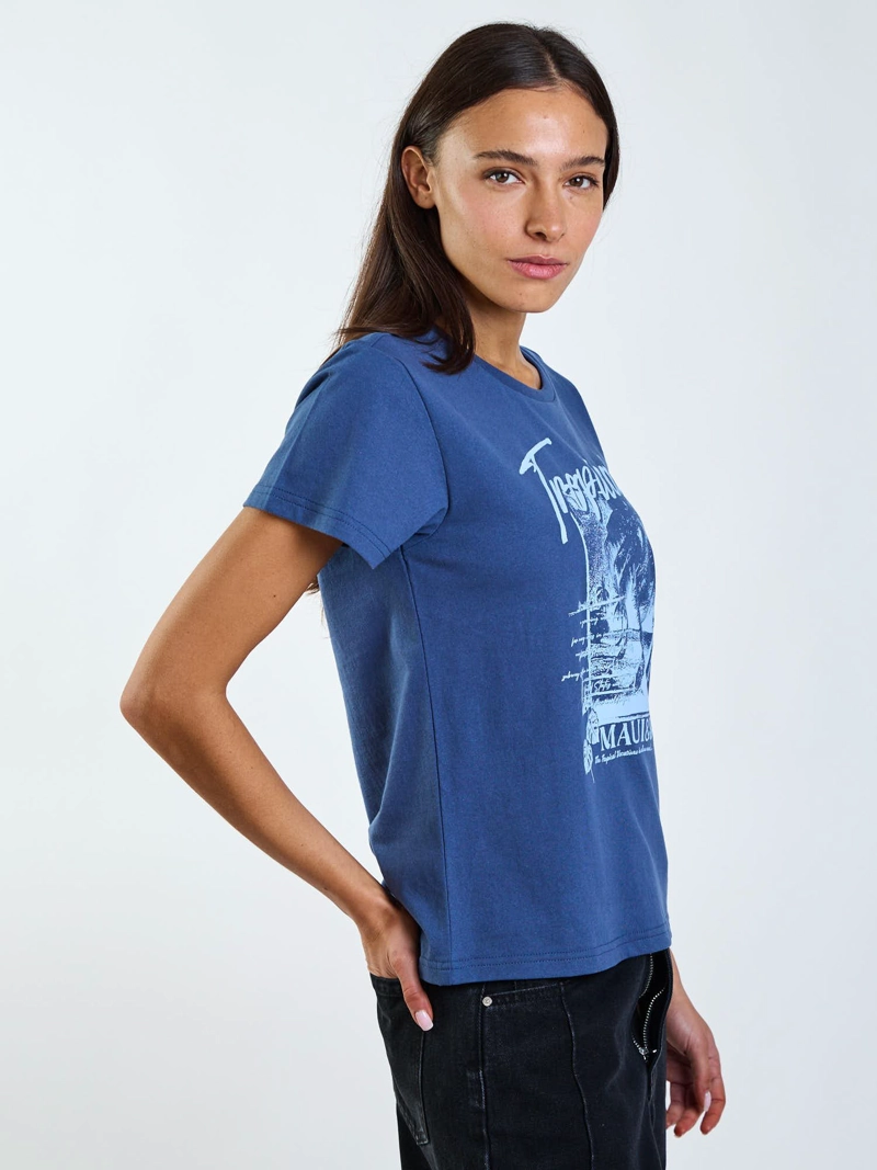 POLERA MC LIRA CELESTE MUJER MAUI AND SONS - 3