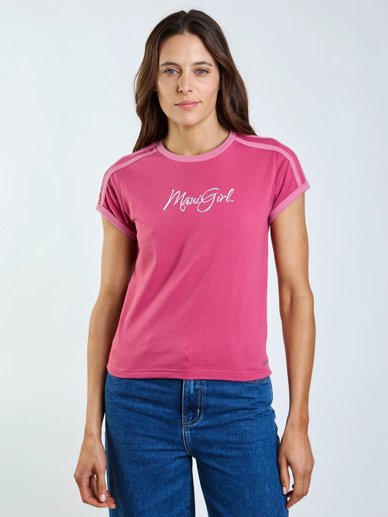 POLERA MC SIA ROSADO MUJER MAUI AND SONS - 1