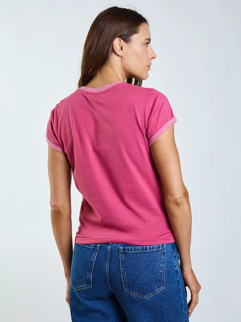 POLERA MC SIA ROSADO MUJER MAUI AND SONS - 2