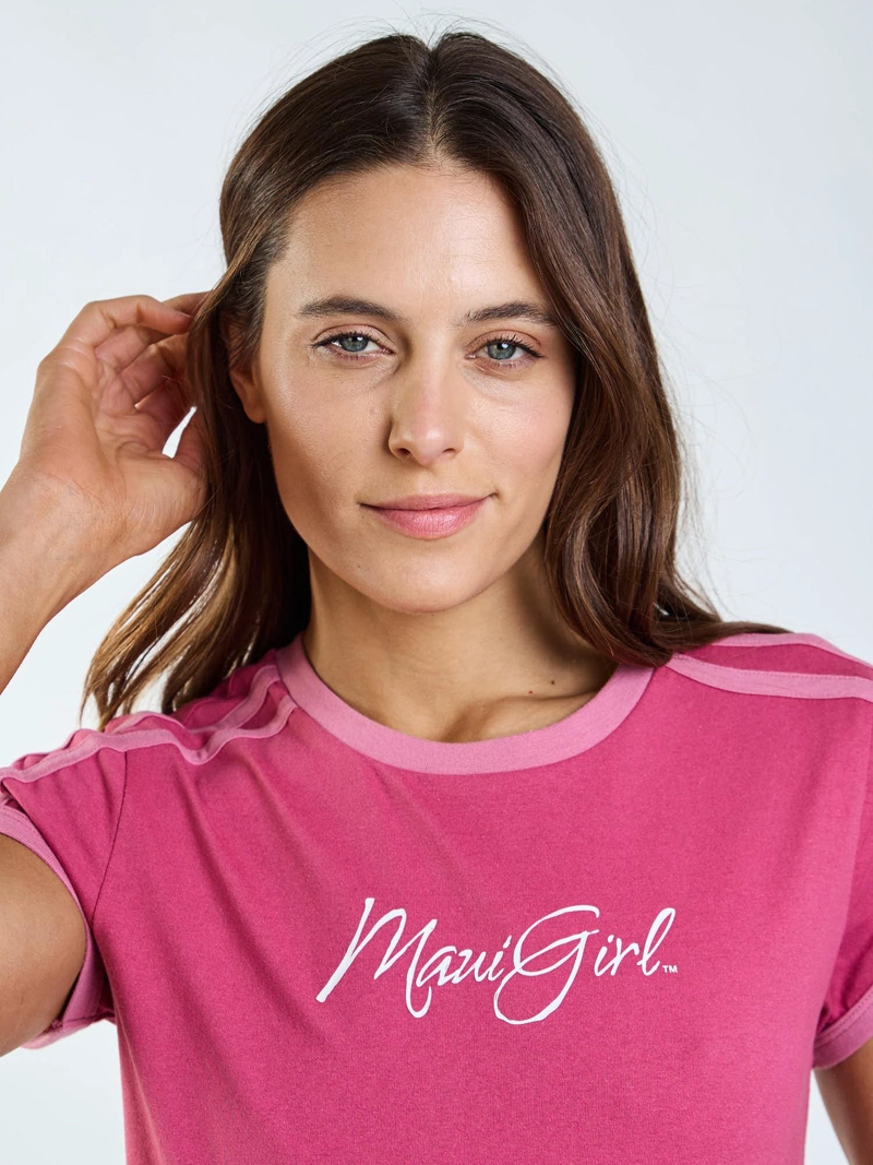 POLERA MC SIA ROSADO MUJER MAUI AND SONS - 4