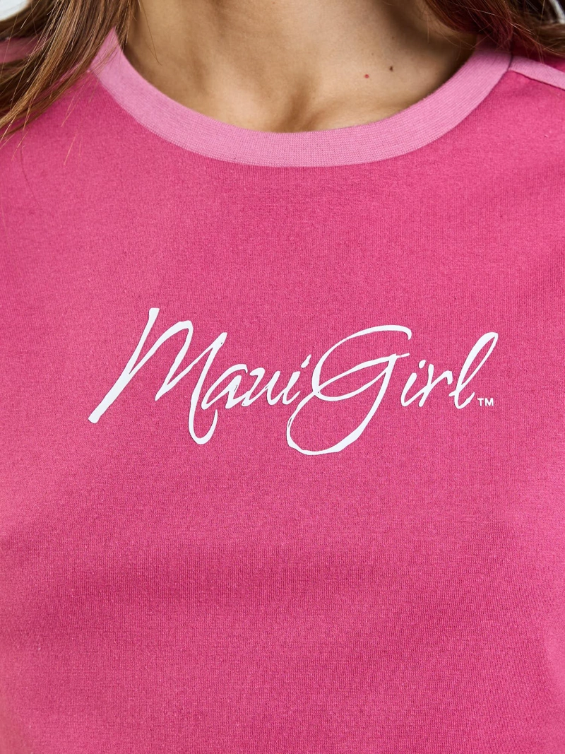 POLERA MC SIA ROSADO MUJER MAUI AND SONS - 5