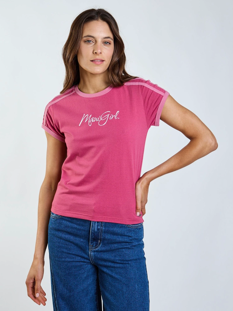 POLERA MC SIA ROSADO MUJER MAUI AND SONS - 6