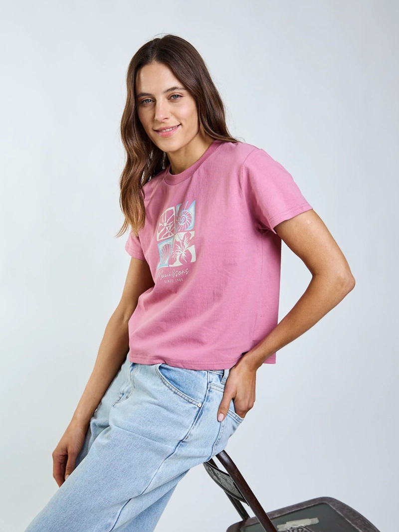 POLERA MC VIAN ROSADO MUJER MAUI AND SONS - 7