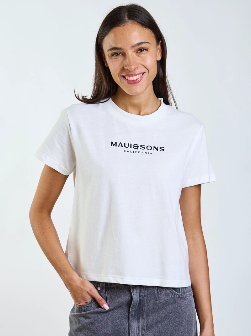 POLERA MC RHEA BLANCO MUJER MAUI AND SONS - 1