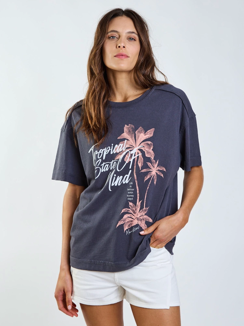 POLERA MC LIRA GRIS MUJER MAUI AND SONS - 6