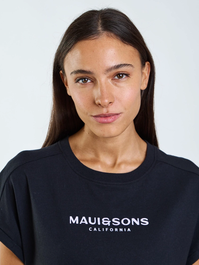 POLERA MC TERA NEGRO MUJER MAUI AND SONS - 5