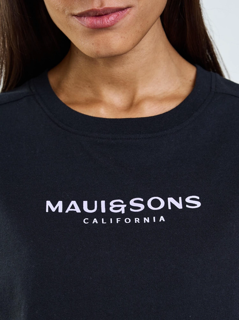 POLERA MC TERA NEGRO MUJER MAUI AND SONS - 6