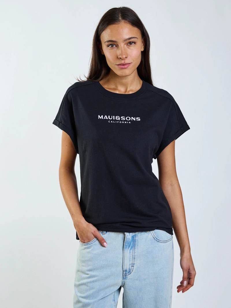 POLERA MC TERA NEGRO MUJER MAUI AND SONS - 7
