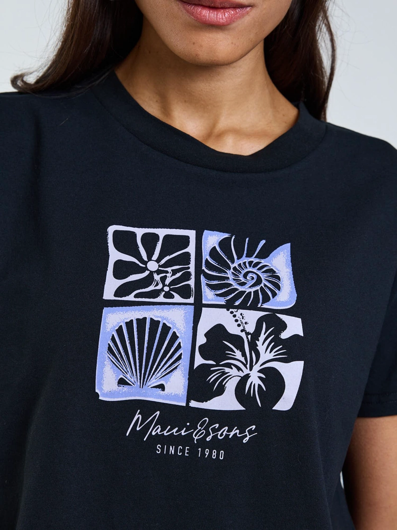 POLERA MC VIAN NEGRO MUJER MAUI AND SONS - 5