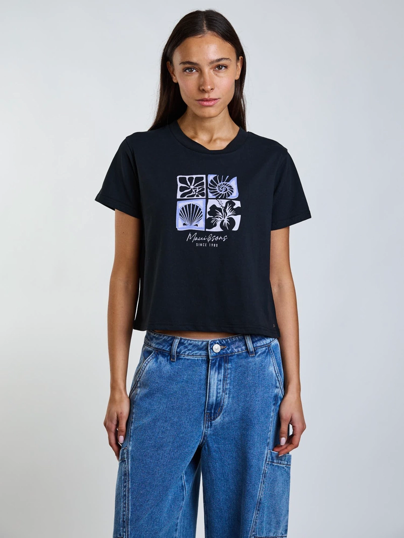 POLERA MC VIAN NEGRO MUJER MAUI AND SONS - 6