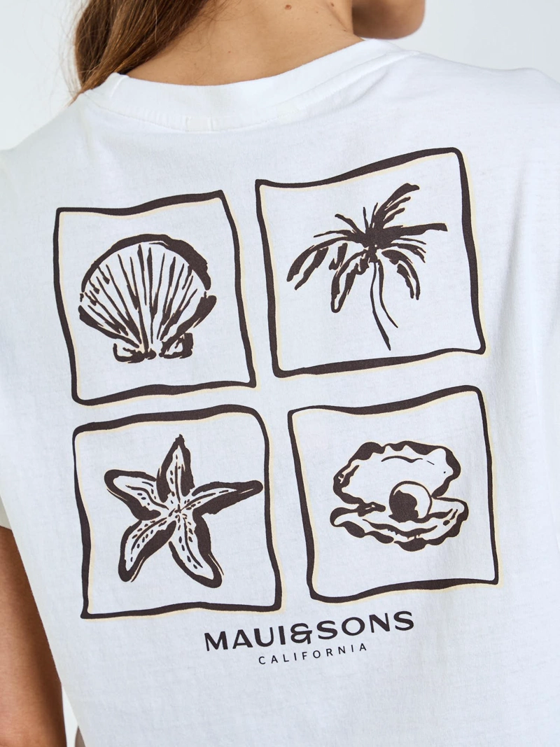 POLERA MC TERA BLANCO MUJER MAUI AND SONS - 4