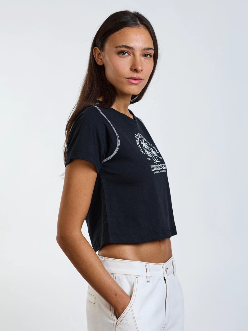 POLERA MC MAKANA NEGRO MUJER MAUI AND SONS - 3