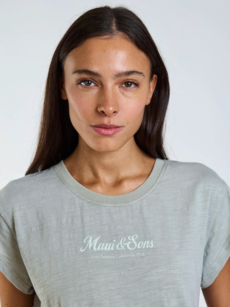POLERA MC DUNA VERDE MUJER MAUI AND SONS - 5