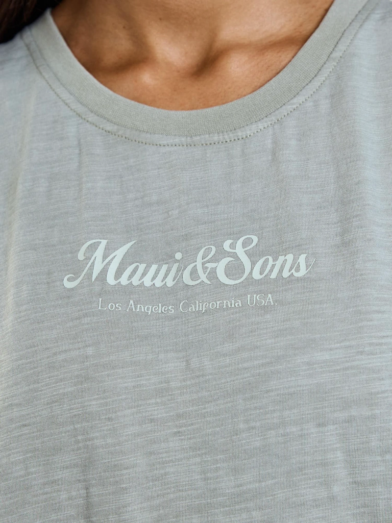 POLERA MC DUNA VERDE MUJER MAUI AND SONS - 6