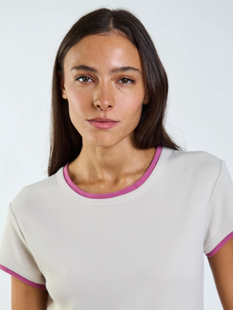POLERA MC ARIA BEIGE MUJER MAUI AND SONS - 4