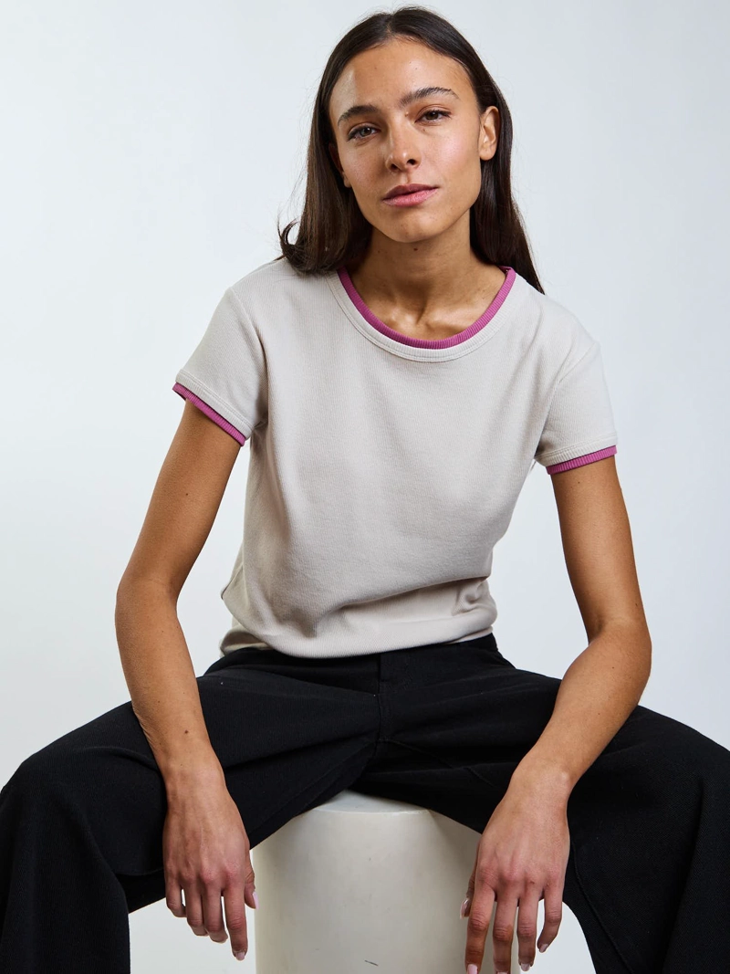 POLERA MC ARIA BEIGE MUJER MAUI AND SONS - 7