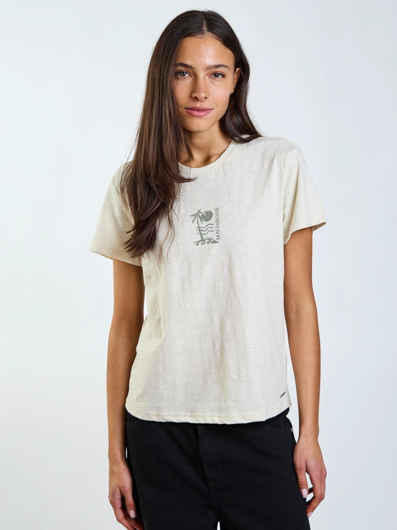 POLERA MC NIVA BEIGE MUJER MAUI AND SONS - 1