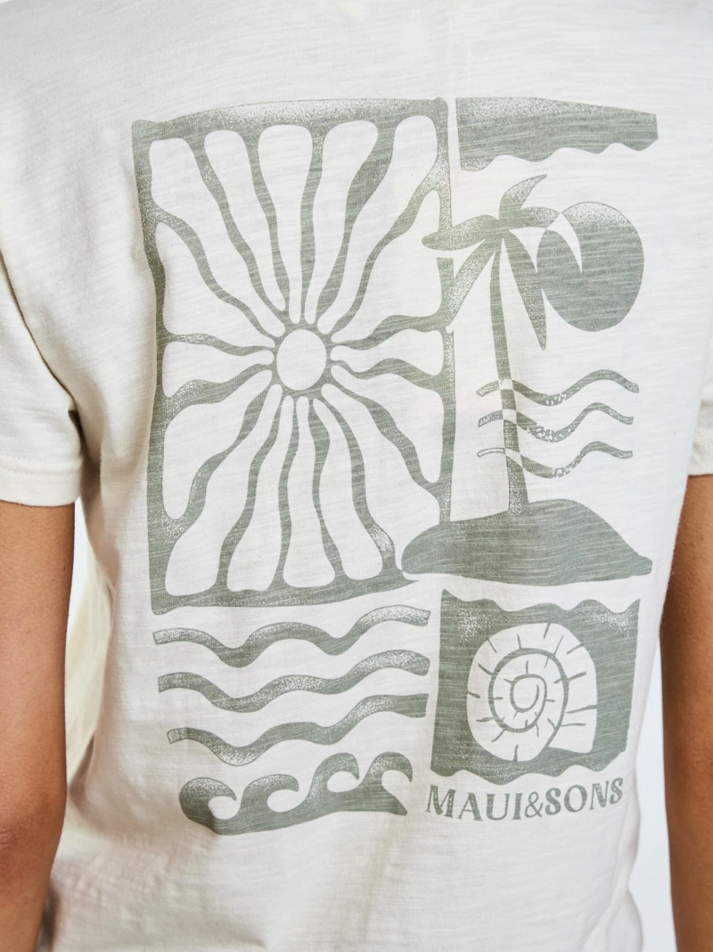 POLERA MC NIVA BEIGE MUJER MAUI AND SONS - 4