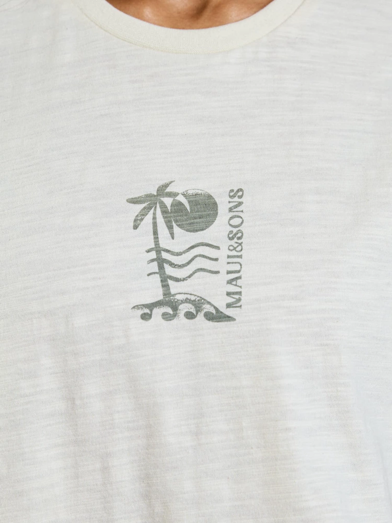 POLERA MC NIVA BEIGE MUJER MAUI AND SONS - 6
