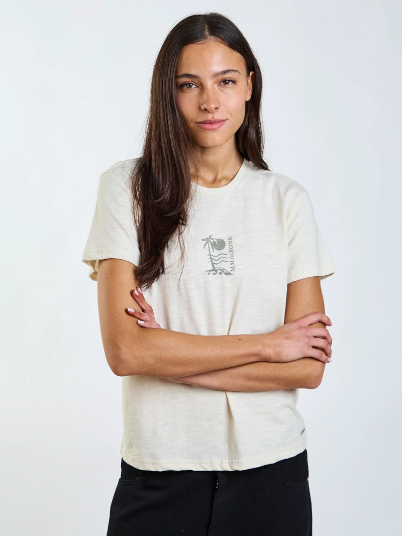 POLERA MC NIVA BEIGE MUJER MAUI AND SONS - 7