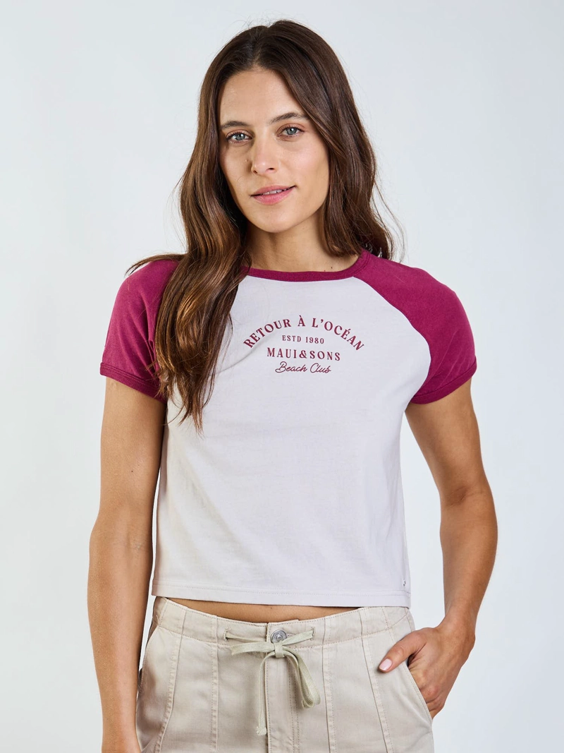 POLERA MC SENA BURDEO MUJER MAUI AND SONS - 1