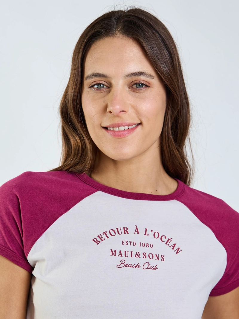 POLERA MC SENA BURDEO MUJER MAUI AND SONS - 4