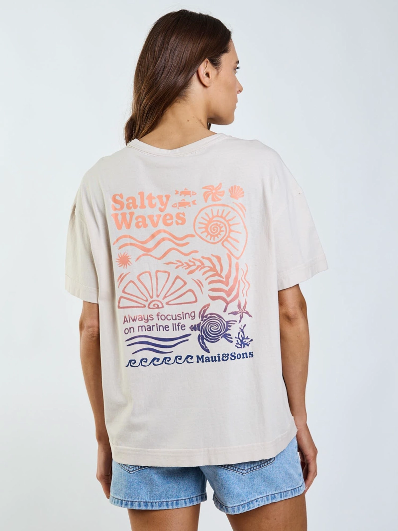 POLERA MC BRIA BEIGE MUJER MAUI AND SONS - 2