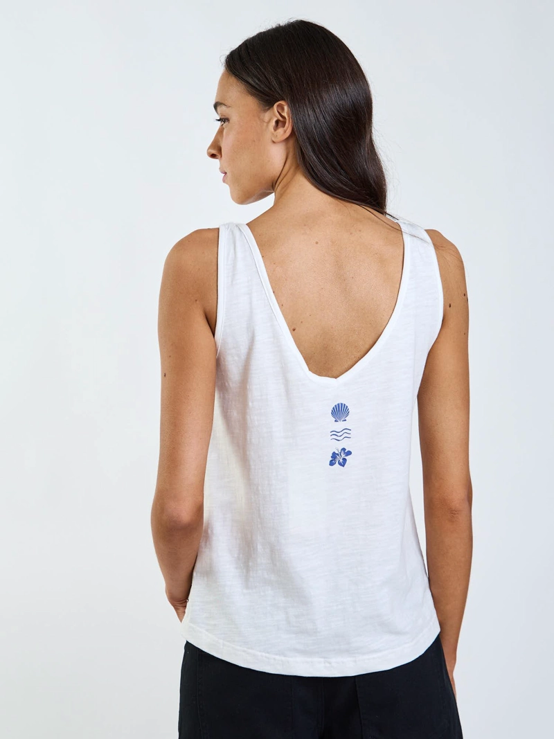 POLERA SM OCEAN BLANCO MUJER MAUI AND SONS - 2