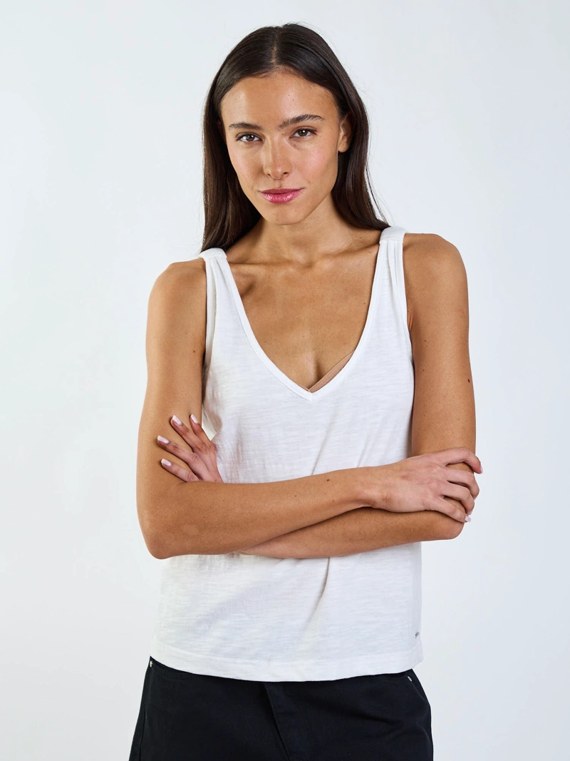 POLERA SM OCEAN BLANCO MUJER MAUI AND SONS - 7