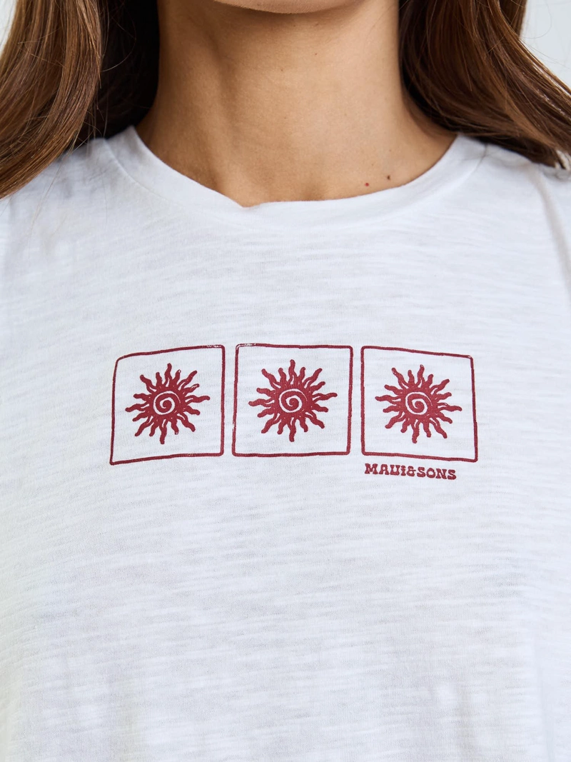 POLERA SM ELEN BLANCO MUJER MAUI AND SONS - 5