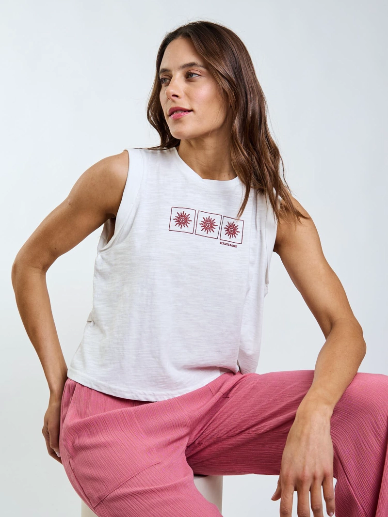 POLERA SM ELEN BLANCO MUJER MAUI AND SONS - 7