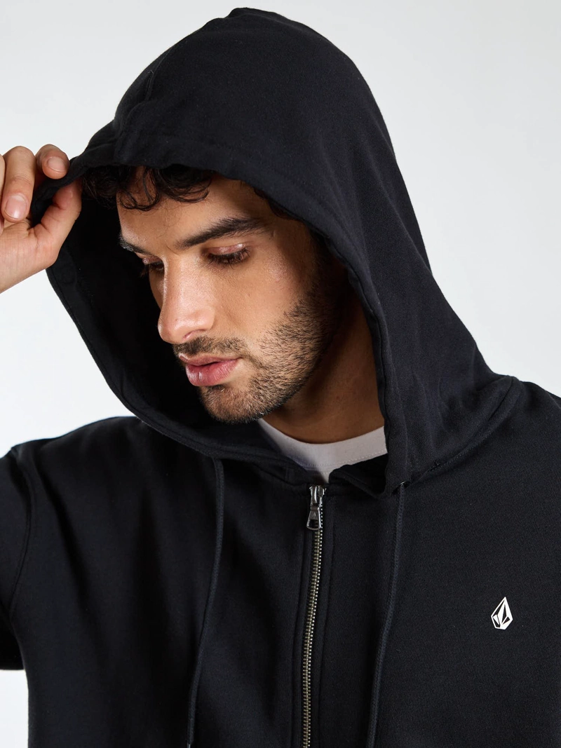 POLERON FZ OBSIDIAN NEGRO HOMBRE VOLCOM - 4
