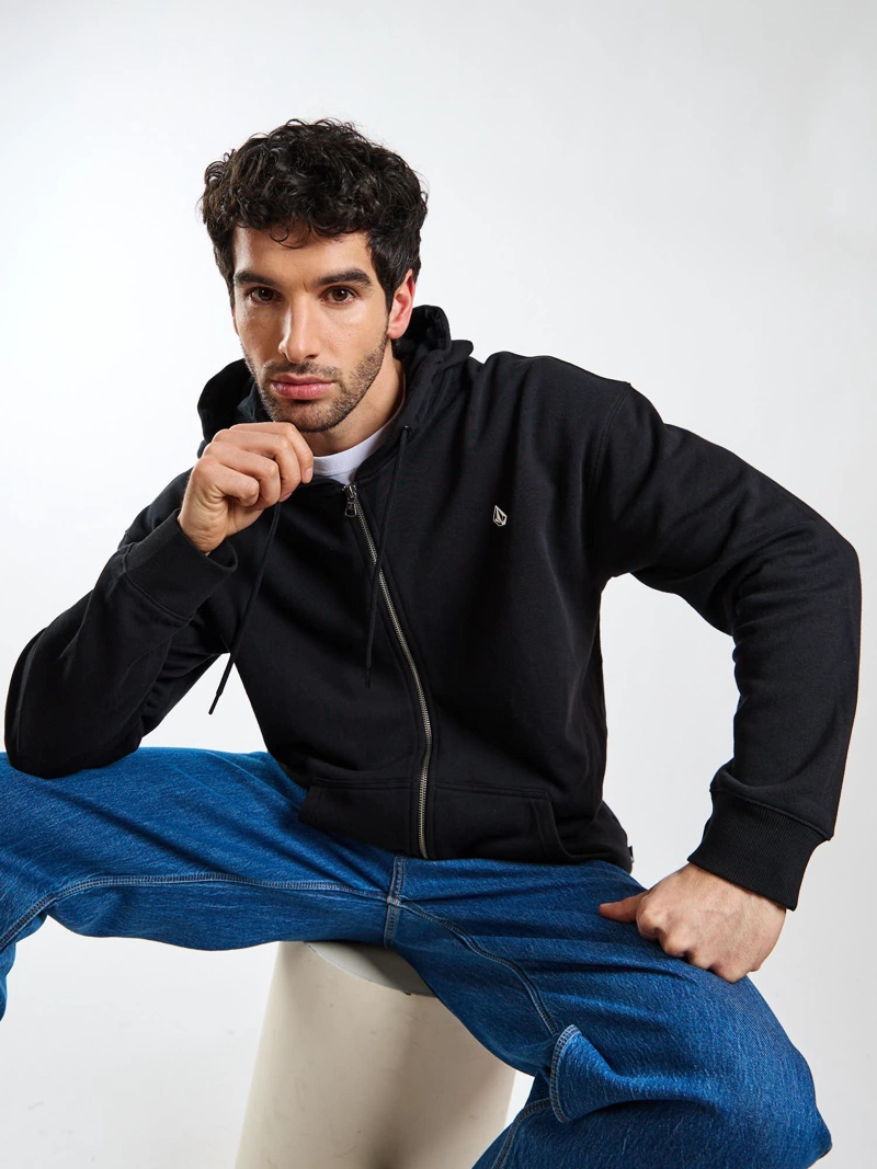 POLERON FZ OBSIDIAN NEGRO HOMBRE VOLCOM - 7