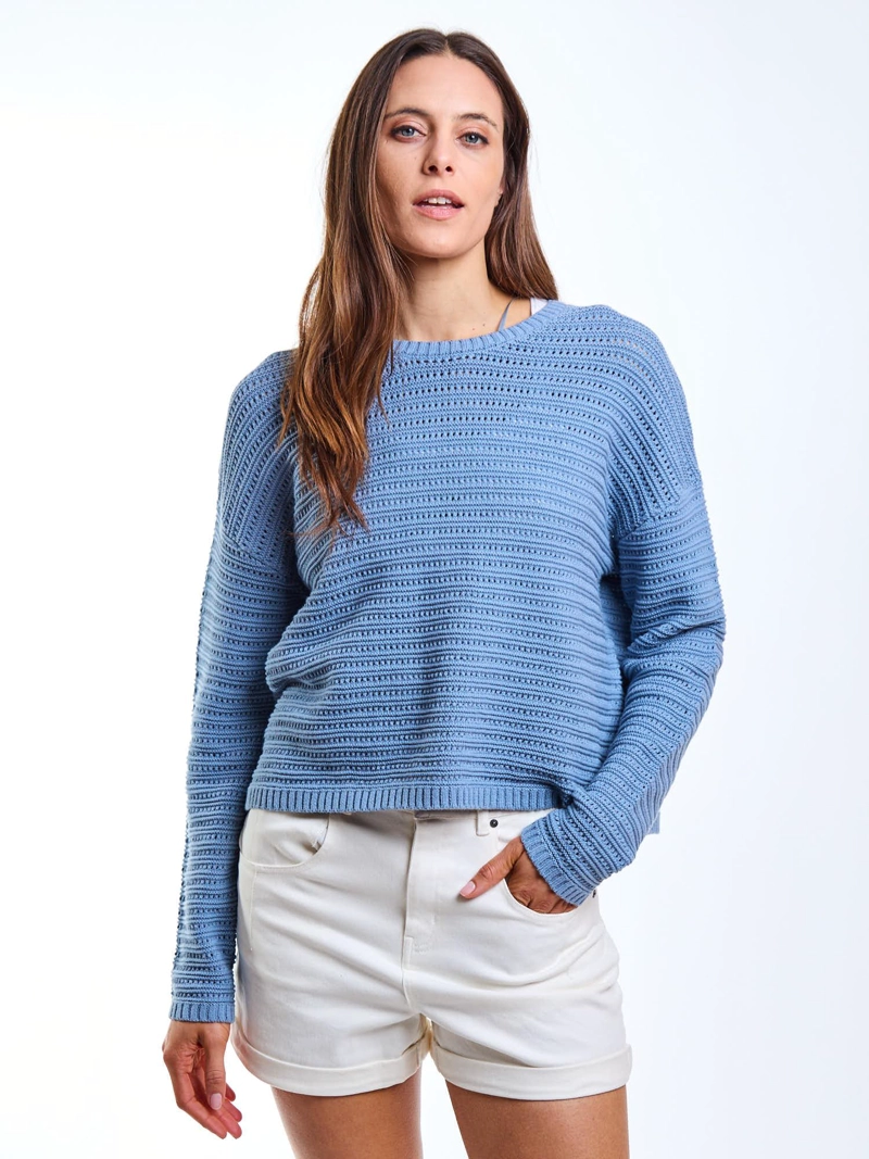 SWEATER ALBA AZUL MUJER MAUI AND SONS - 1