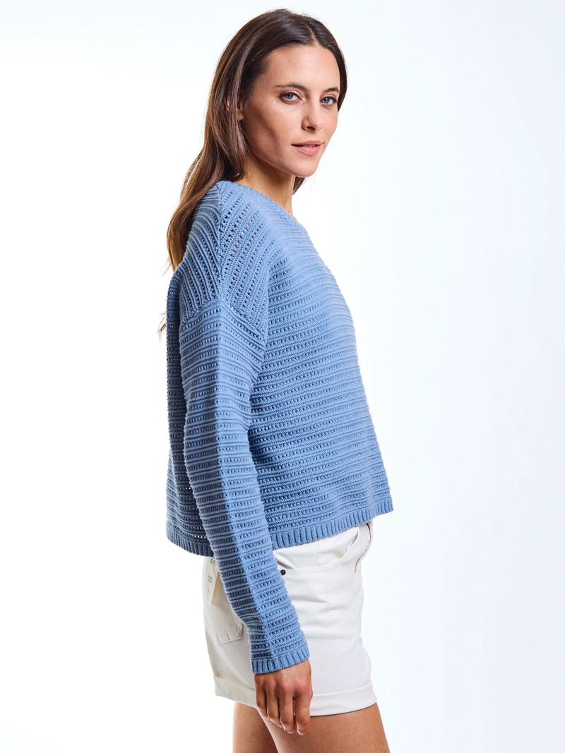 SWEATER ALBA AZUL MUJER MAUI AND SONS - 3